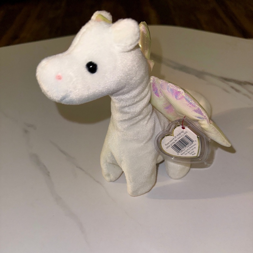 Ty Beanie Baby Magic (Dragon) 1995 Rare Edition with PVC Pellets
